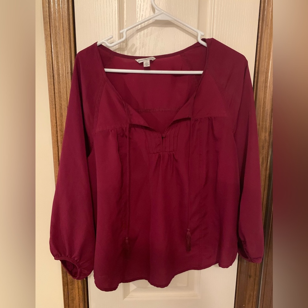 American Eagle blouse, size large